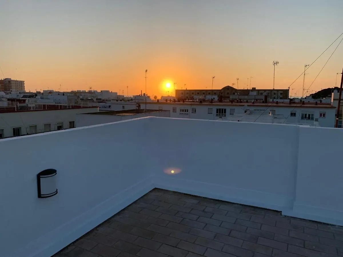 Apartamento Atico Terraza Cadiz Centro Ascensor Playa de la Caleta 0*,