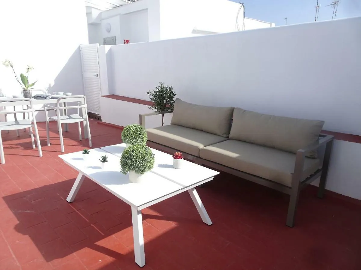 Apartamento Atico Terraza Cadiz Centro Ascensor Playa de la Caleta España